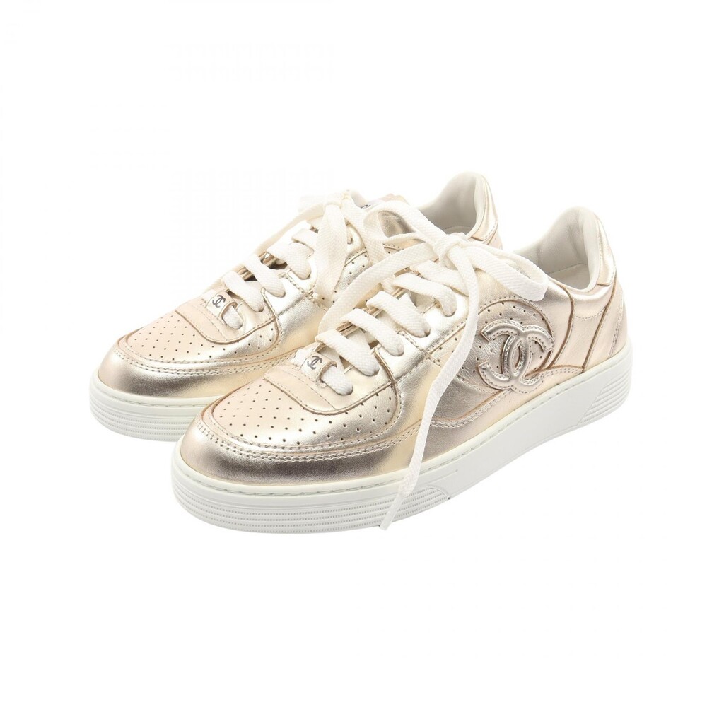 Chanel Coco Mark Sneakers Shoes #36 #332106C14B